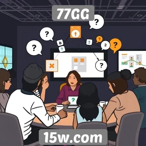 Recursos de comunidade no site 77GG promovem interatividade
