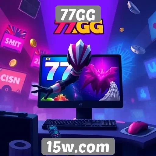 Novas funcionalidades no site 77GG atraem gamers